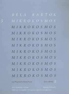 BARTOK B. - MIKROKOSMOS V.5 -