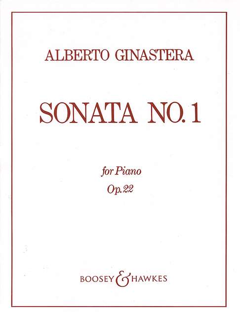 GINASTERA A. - SONATA Nº1 - OP.22