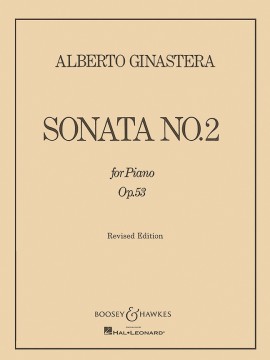 GINASTERA A. - SONATA Nº2 - OP.53