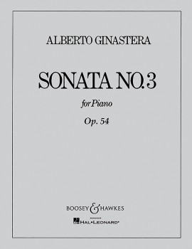 GINASTERA A. - SONATA Nº3 - OP.55