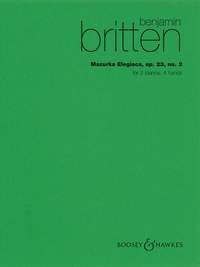 BRITTEN B. - MAZURKA ELEGIACA - OP.23 Nº2