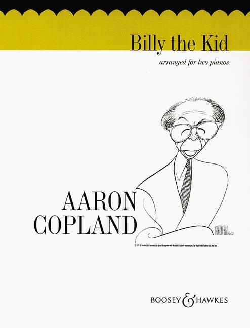 COPLAND A. - BILLY THE KID 2 PIANOS