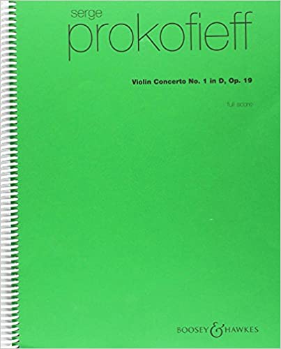 PROKOFIEFF S. - CONCIERTO Nº1 VIOLIN RE M - OP.19