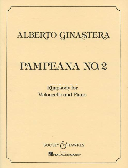 GINASTERA A. - PAMPEANA Nº2 RAPSODIA -