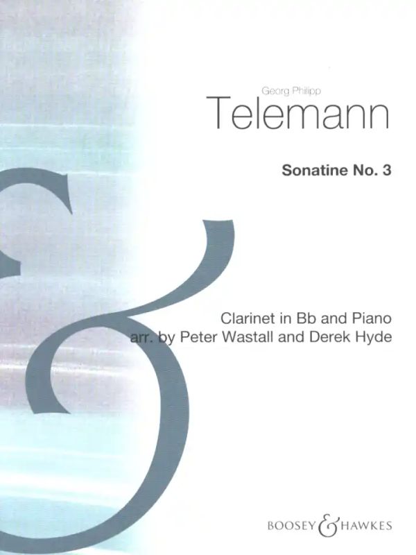 TELEMANN G.P. - SONATINA Nº3 - (CL/P)