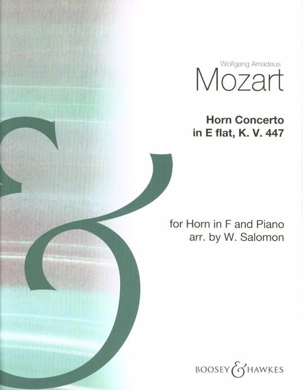MOZART W.A. - CONCIERTO Nº3 MIb M - KV.447