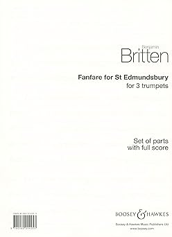 BRITTEN B. - FANFARE ST. EDMUNDSBURY-
