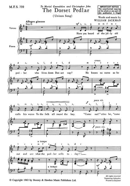 JACKMAN W. - DORSET PEDLAR -