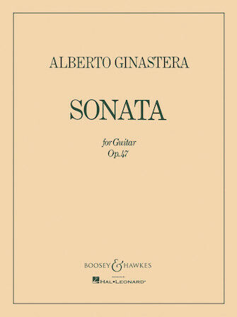 GINASTERA A. - SONATA - OP.47- GUITARRA-