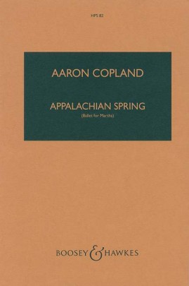 COPLAND A. - APPALACHIAN SPRING - PARTITURA BOLSILLO