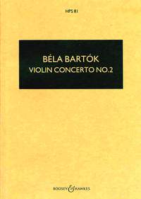BARTOK B. - CONCIERTO Nº2 VIOLIN