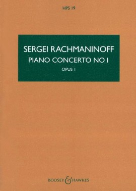 RACHMANINOFF S. - CONCIERTO Nº1 FA# m (P) - OP.1