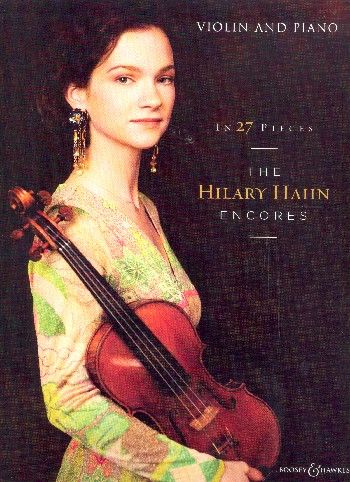 ALBUM - HILARY HAHN ENCORES - VIOLIN Y PIANO