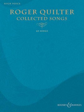 QUILTER R. - CANCIONES ESCOGIDAS VOZ AGUDA