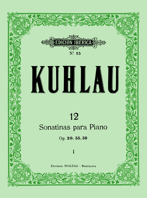 KUHLAU. - SONATINAS (12) OP. 20,55,59
