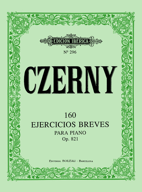 CZERNY. - EJERCICIOS BREVES (160) OP. 821