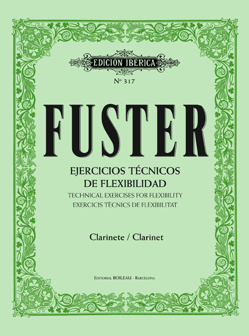 FUSTER. - EJERCICIOS TECNICOS DE FLEXIBILIDAD CLARINETE