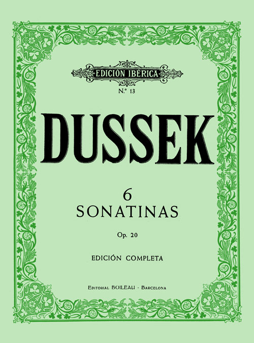 DUSSEK J.L. - SONATINAS (6) - OP.20