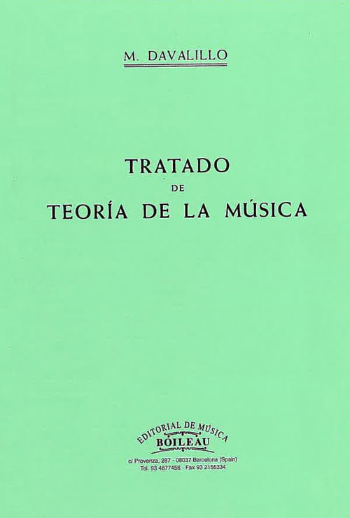 DAVALILLO M. - TRATADO DE TEORIA DE LA MUSICA