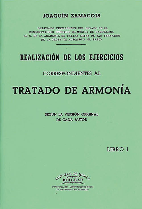 ZAMACOIS J. - REALIZACION ARMONIA V.1 -