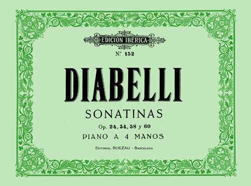 DIABELLI A. - SONATINAS - OP.24/54/58/60