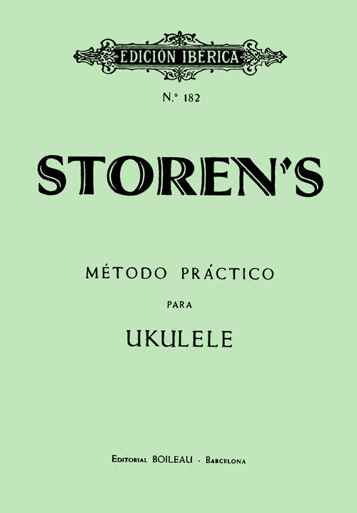 STOREN´S . - METODO PRACTICO PARA UKELELE