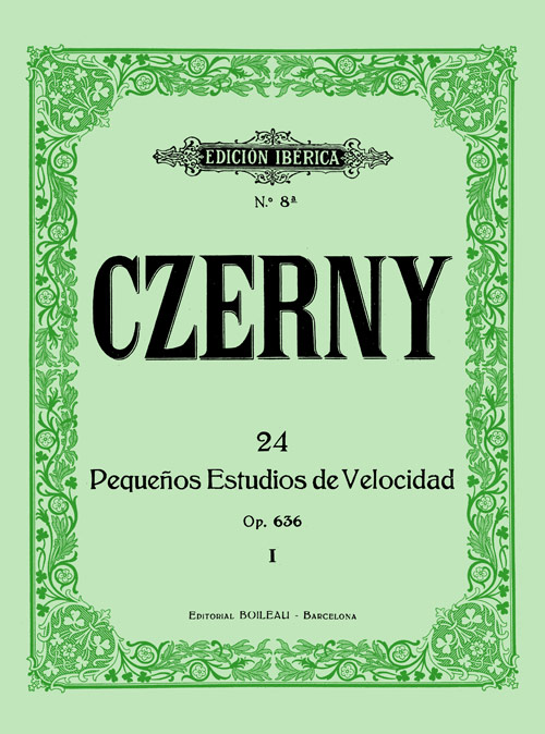 CZERNY C. -  PEQUEÑOS ESTUDIOS DE VELOCIDAD (24)  V.1 - OP.636
