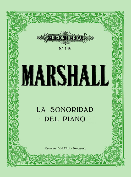 MARSHALL F. - SONORIDAD DEL PIANO -