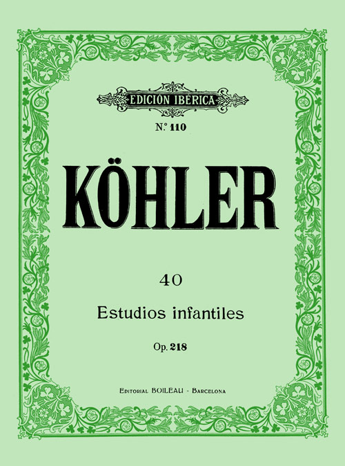 KOHLER L. - ESTUDIOS INFANTILES (40) - OP.218
