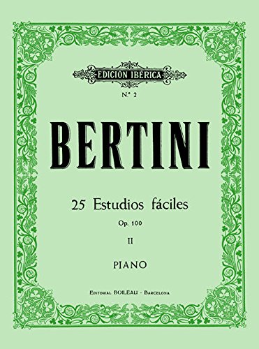 BERTINI H. - ESTUDIOS (25) (II)  OP.100
