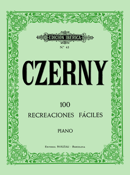 CZERNY C. - RECREACIONES FACILES (100) -
