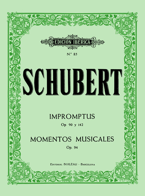 SCHUBERT F. - IMPROMPTUS Y MOMENTOS MUSICALES - OP.90/94/142