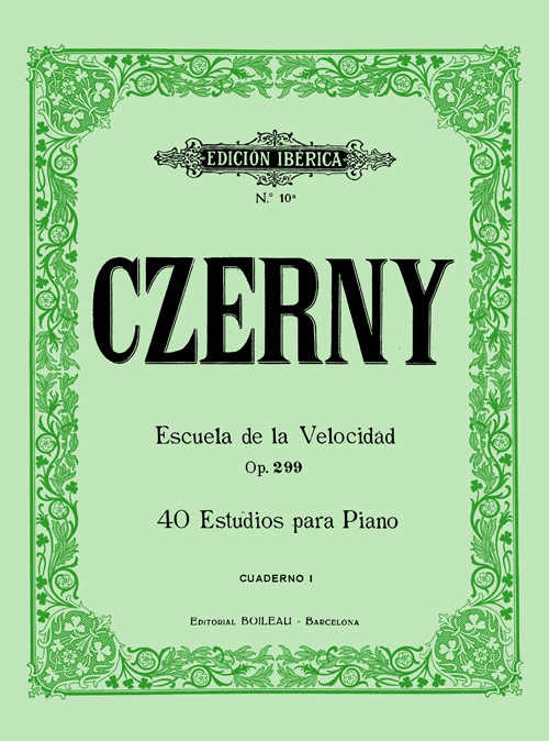 CZERNY C. - ESCUELA DE LA VELOCIDAD V.1 - OP.299