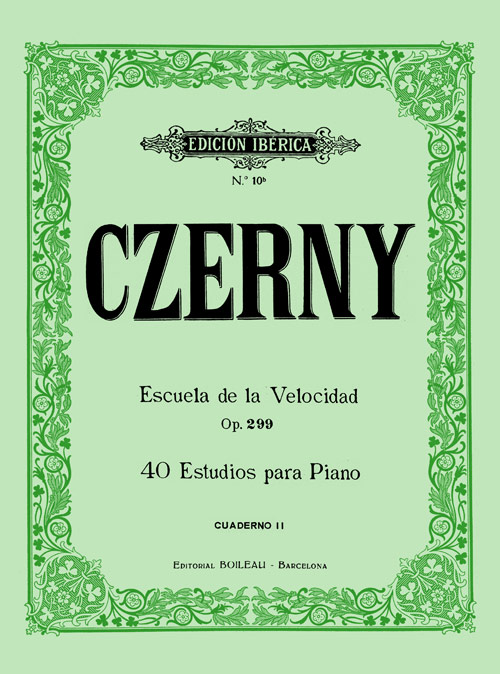 CZERNY C. - ESCUELA DE LA VELOCIDAD V.2 - OP.299