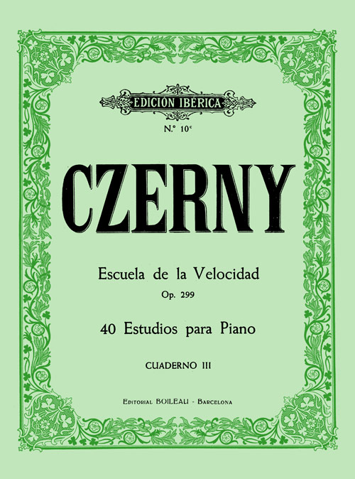 CZERNY C. - ESCUELA DE LA VELOCIDAD V.3 - OP.299