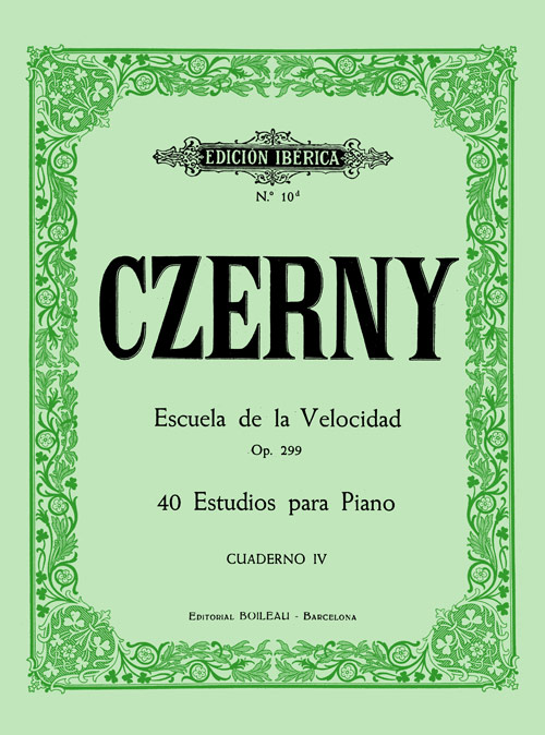 CZERNY C. - ESCUELA DE LA VELOCIDAD V.4 - OP.299