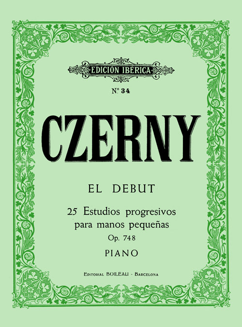 CZERNY C. - EL DEBUT - OP.748