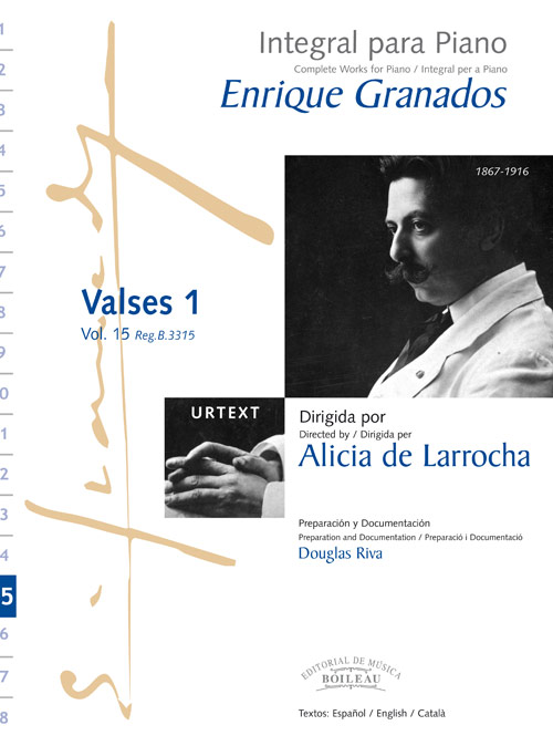GRANADOS E. - INTEGRAL VALSES V.1 URTEXT -