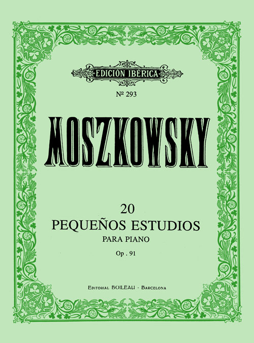MOSZKOWSKI M. - PEQUEÑOS ESTUDIOS (20) - OP.91