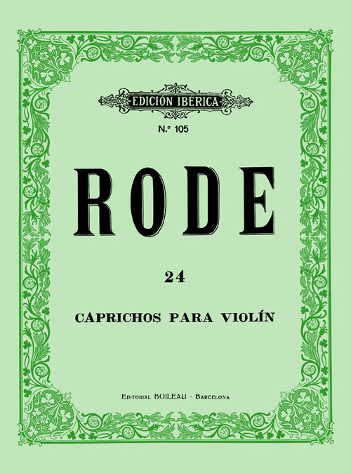 RODE P. - CAPRICHOS (24) -