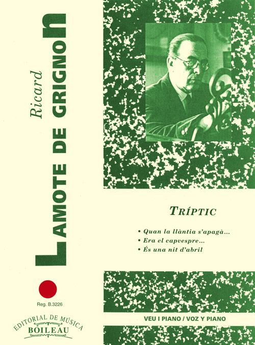 LAMOTE DE GRIGNON. - TRIPTIC