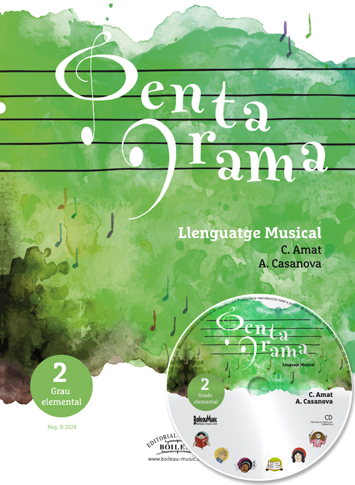 AMAT/CASANOVA - PENTAGRAMA -LLENTGUATGE MUSICAL V. 2 profesor CATALAN