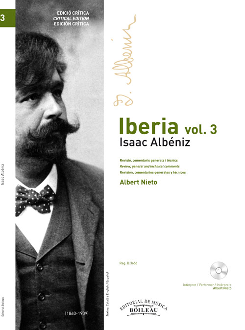 ALBENIZ I. - IBERIA VOL.3 ED.CRITICA +CD