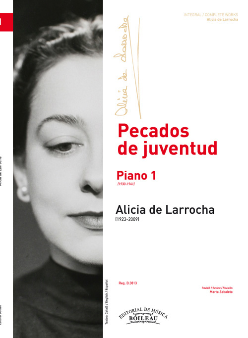 LARROCHA A. - PECADOS DE JUVENTUD V.1 PIANO