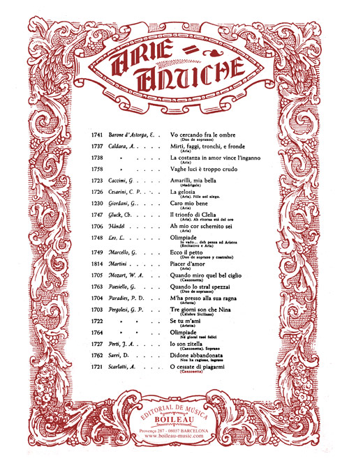 BARONE D-ASTORGA E. - VO CERCANDO                       2SOP/P -