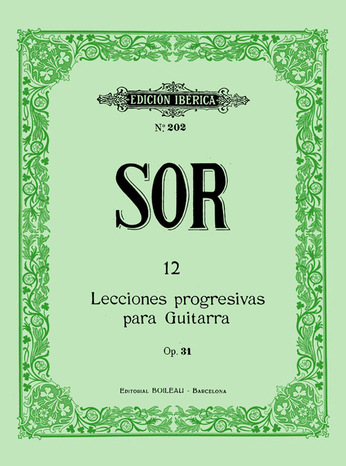 SOR F. - LECCIONES PROGRESIVAS (12) - OP.31