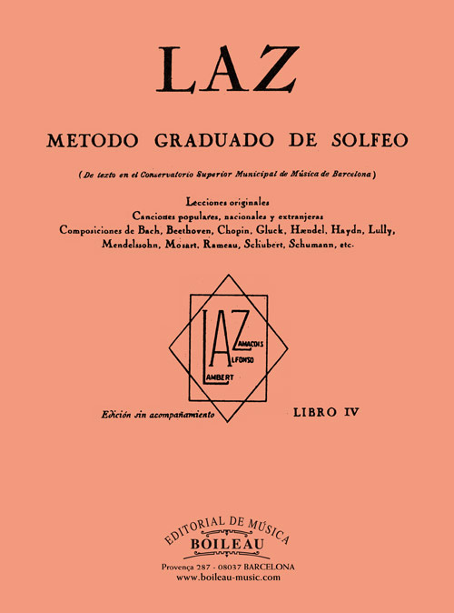 LAZ - SOLFEO V.4 (SA) -