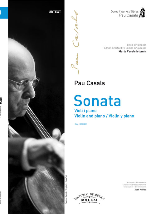 CASAL P. - SONATA VIOLIN Y PIANO