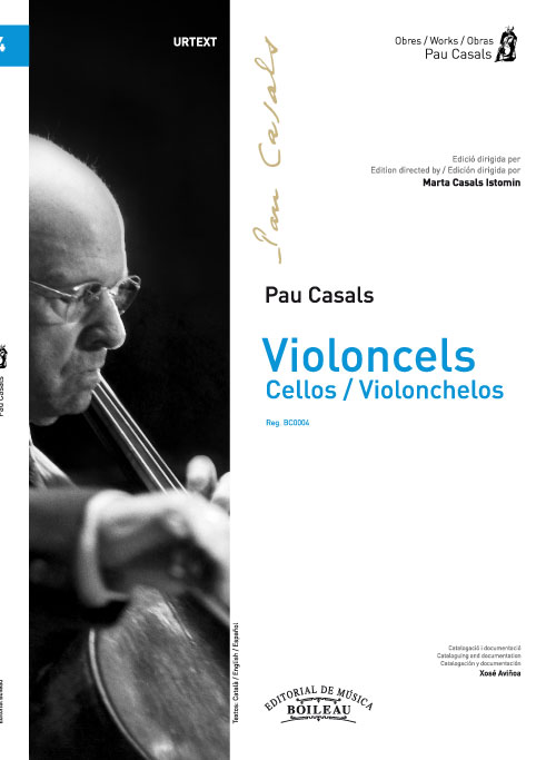 CASALS P. - VIOLONCELS/CELLOS/VIOLONCHELOS