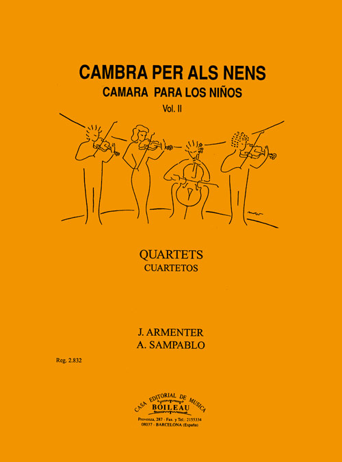 SAMPABLO - CAMARA PARA LOS NIÑOS V.2 (CUARTETOS) -